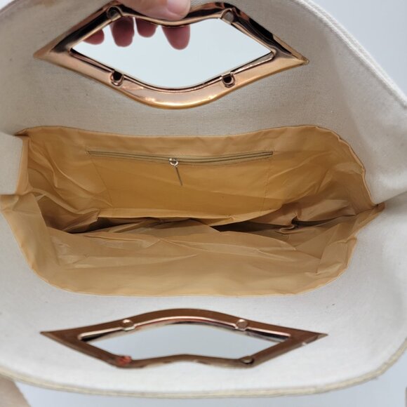 Venice ITALY Tote Bag GONDOLA Italian Lady Jute Fabric Adjustable Strap‎ - Picture 6 of 7